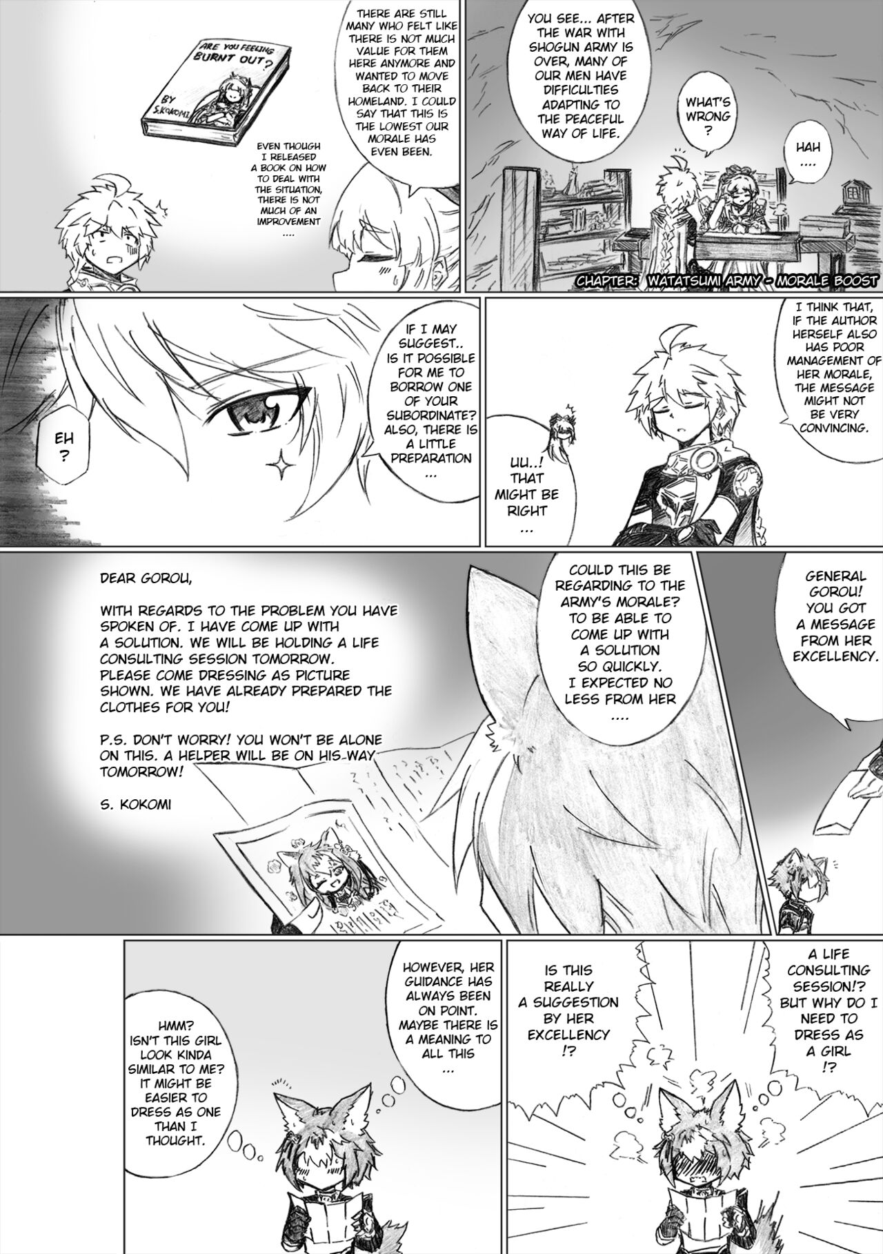 KuroCrimson Genshin Impact Manga Vol 3 page 9 full
