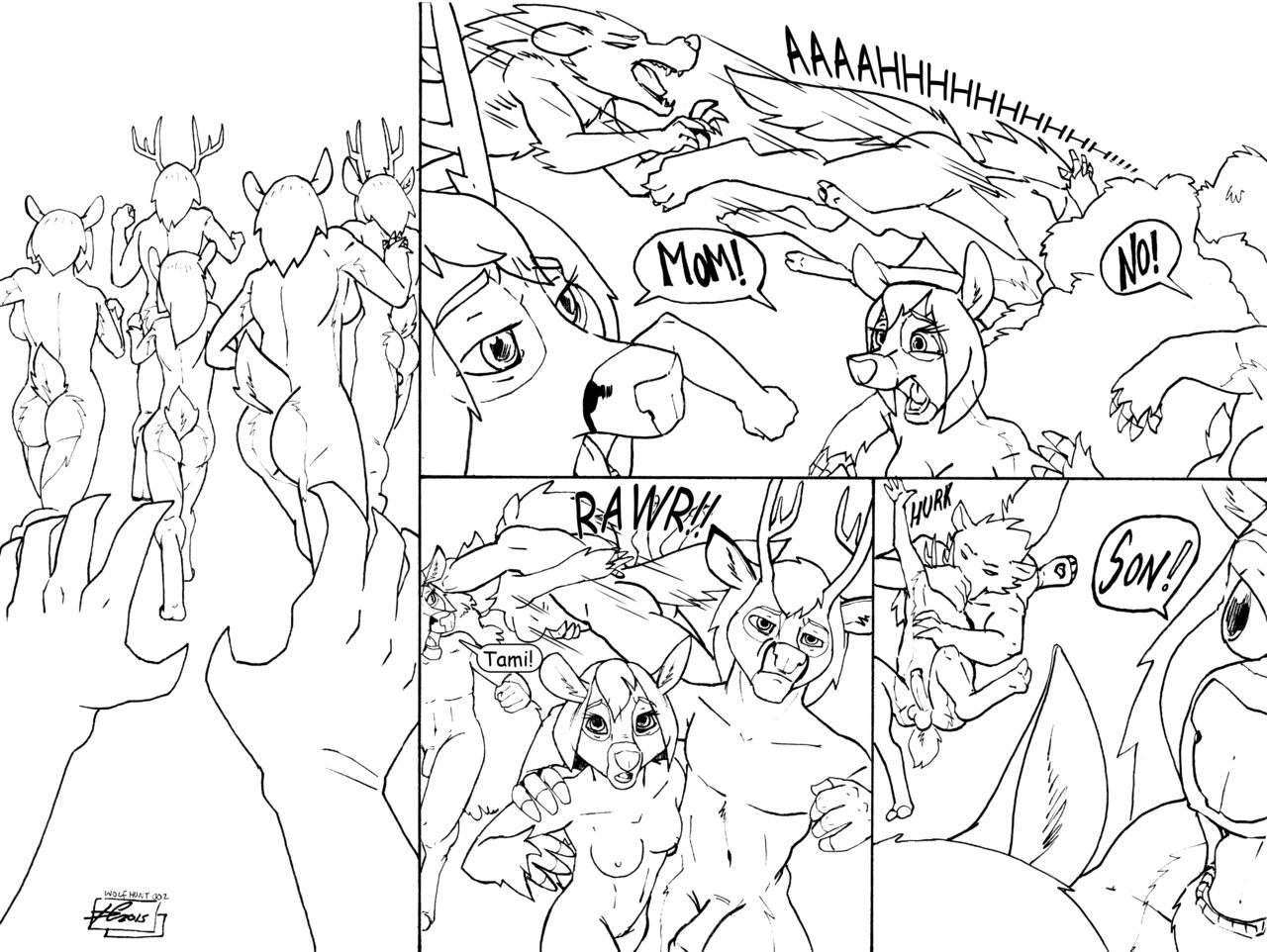 Wolf Hunt page 2 full