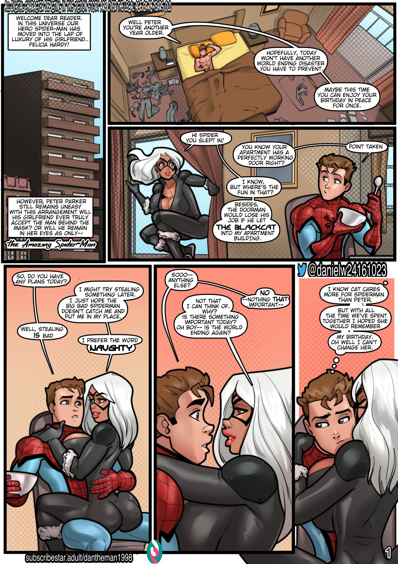 Spiderman - Peter's Perfect Party page 2 full