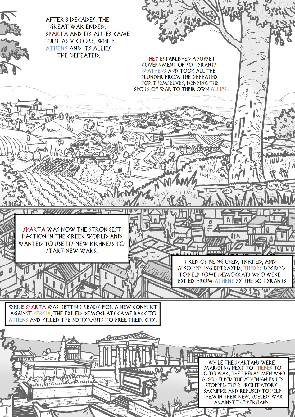 Blood of Greece 3 - The weight of the past page 1 full
