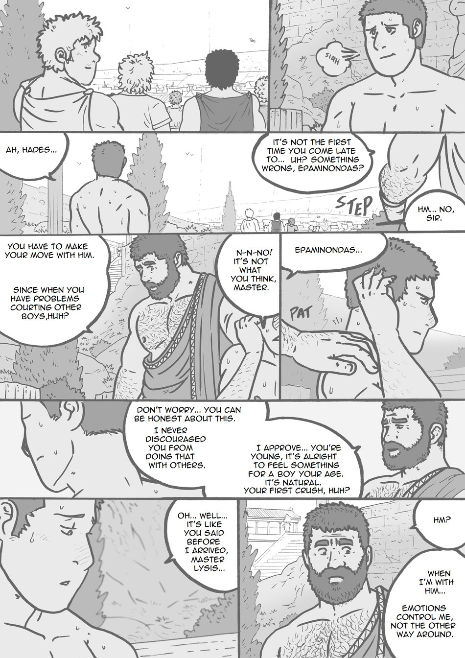 Blood of Greece 3 - The weight of the past page 8 full