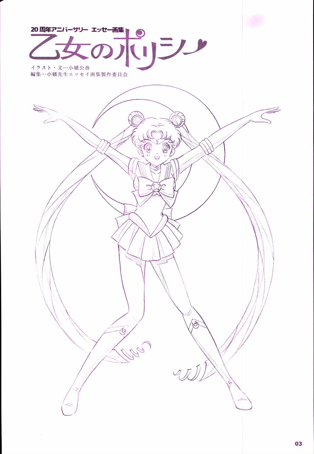20th Anniversary Essay &amp; Artbook page 5 full