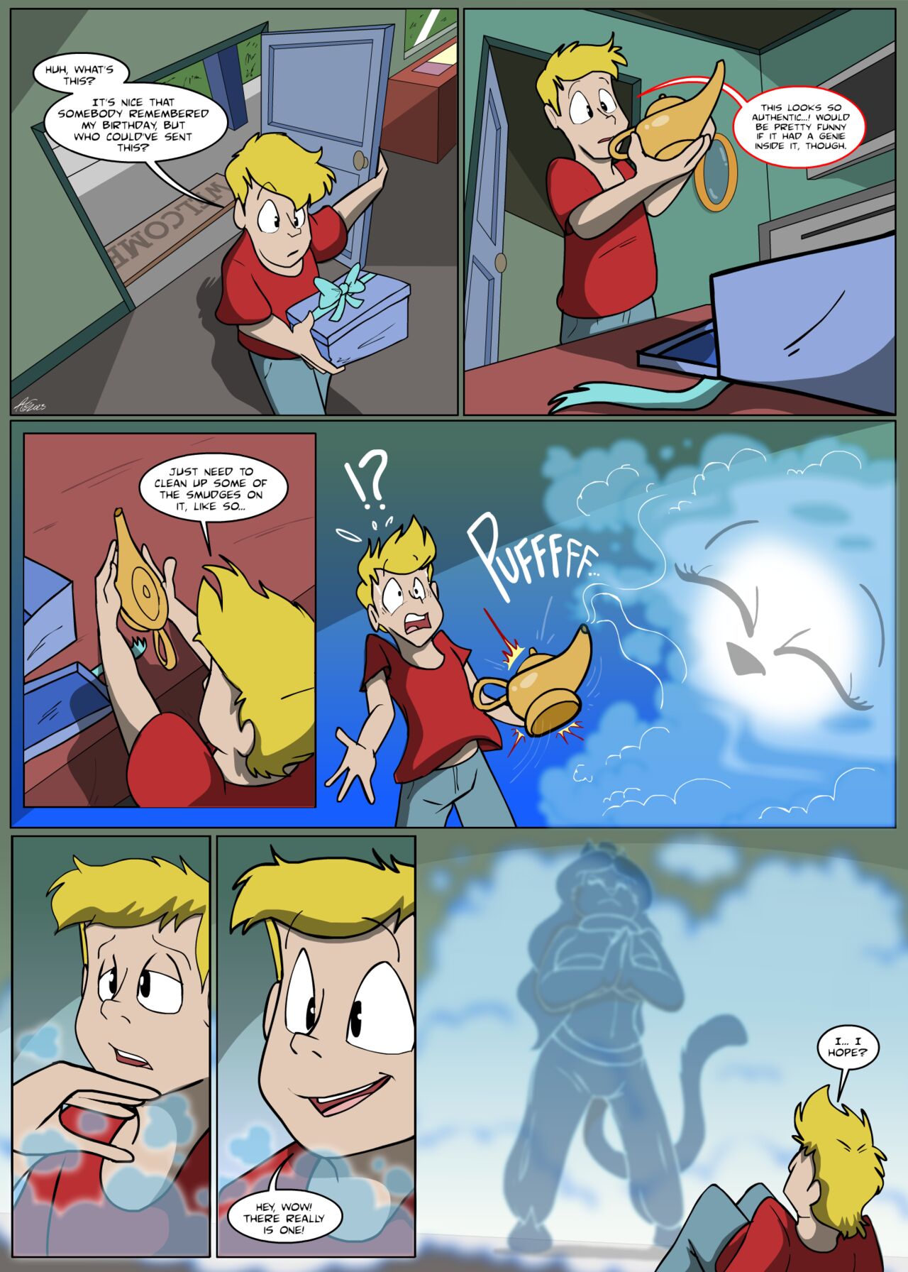 You Ain't Never Had a Cat Like Me page 1 full