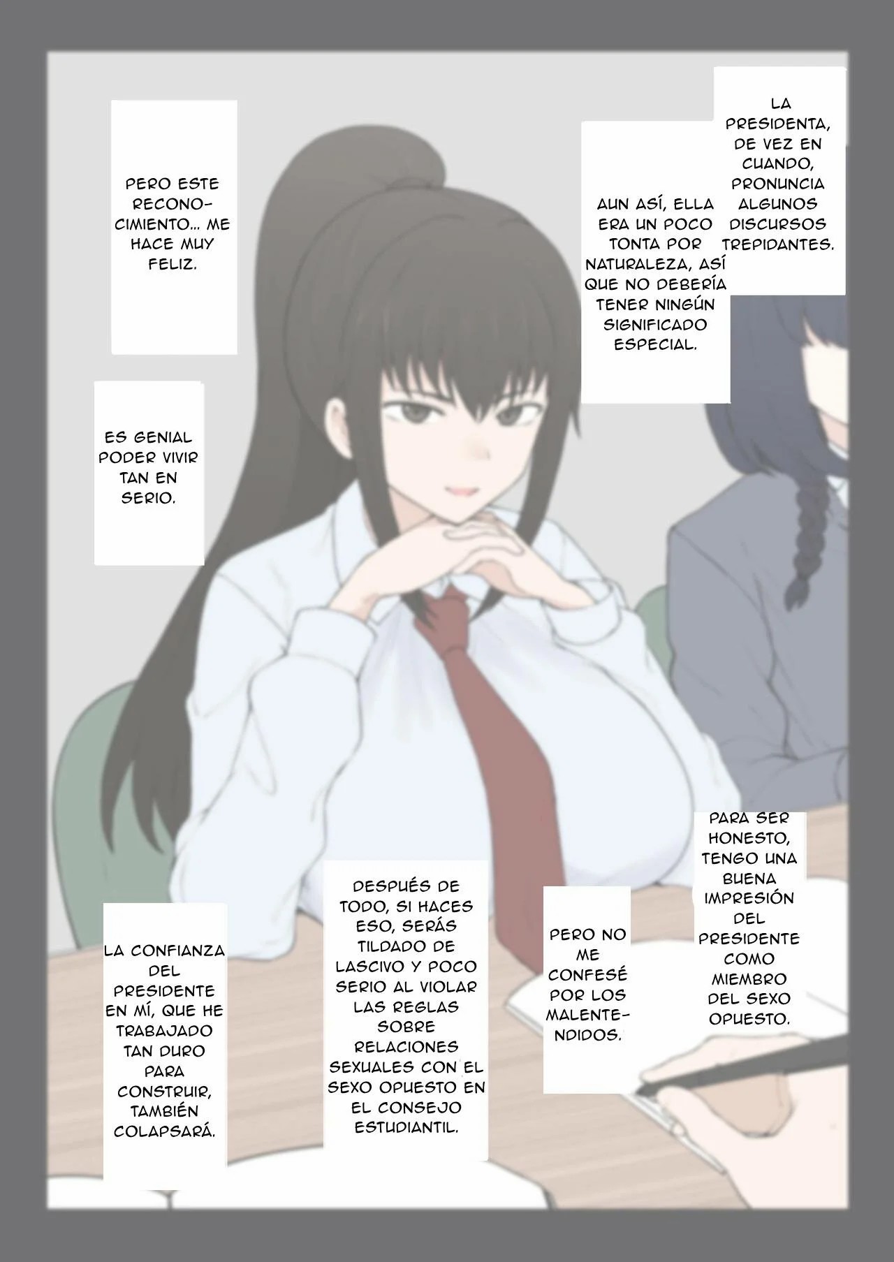 Yarichin Shinnyuusei ni Ura de Jiwajiwa to Hakaisarete Iku Boku no Shiawase na Seitokai Life | My Happy Student Council Life page 6 full