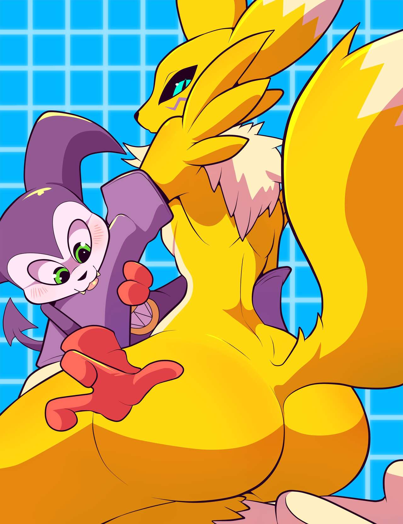 Renamon x Impmon page 10 full