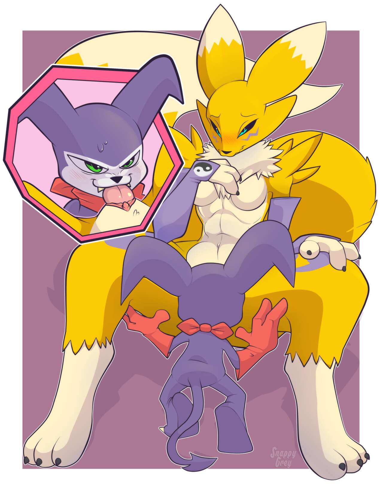 Renamon x Impmon page 6 full