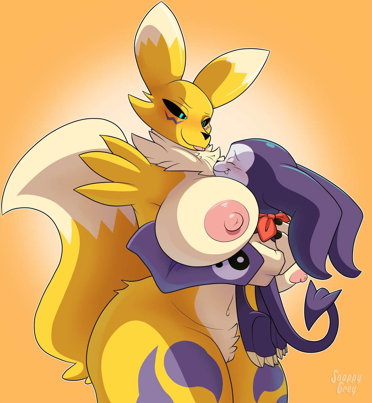 Renamon x Impmon page 9 full