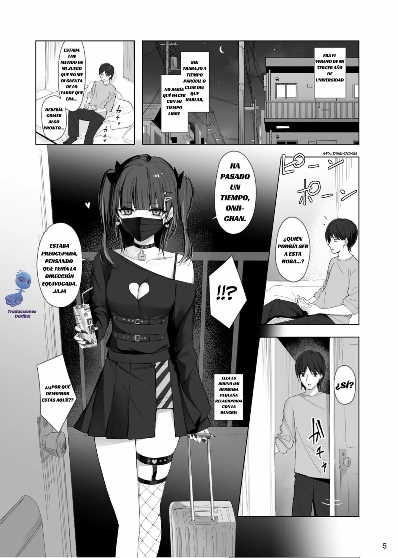 Namaiki Joshi Ririno-chan page 4 full