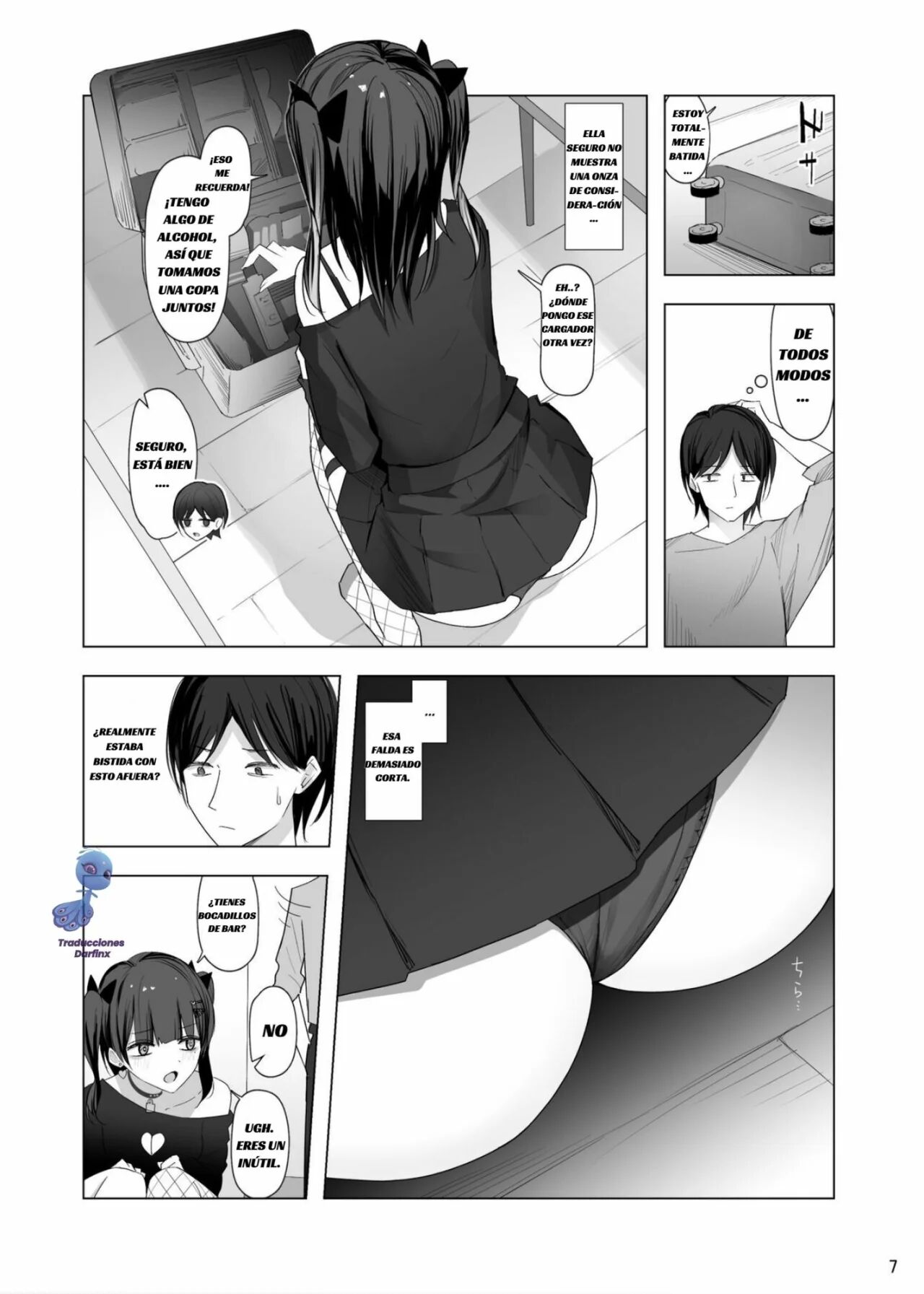 Namaiki Joshi Ririno-chan page 6 full