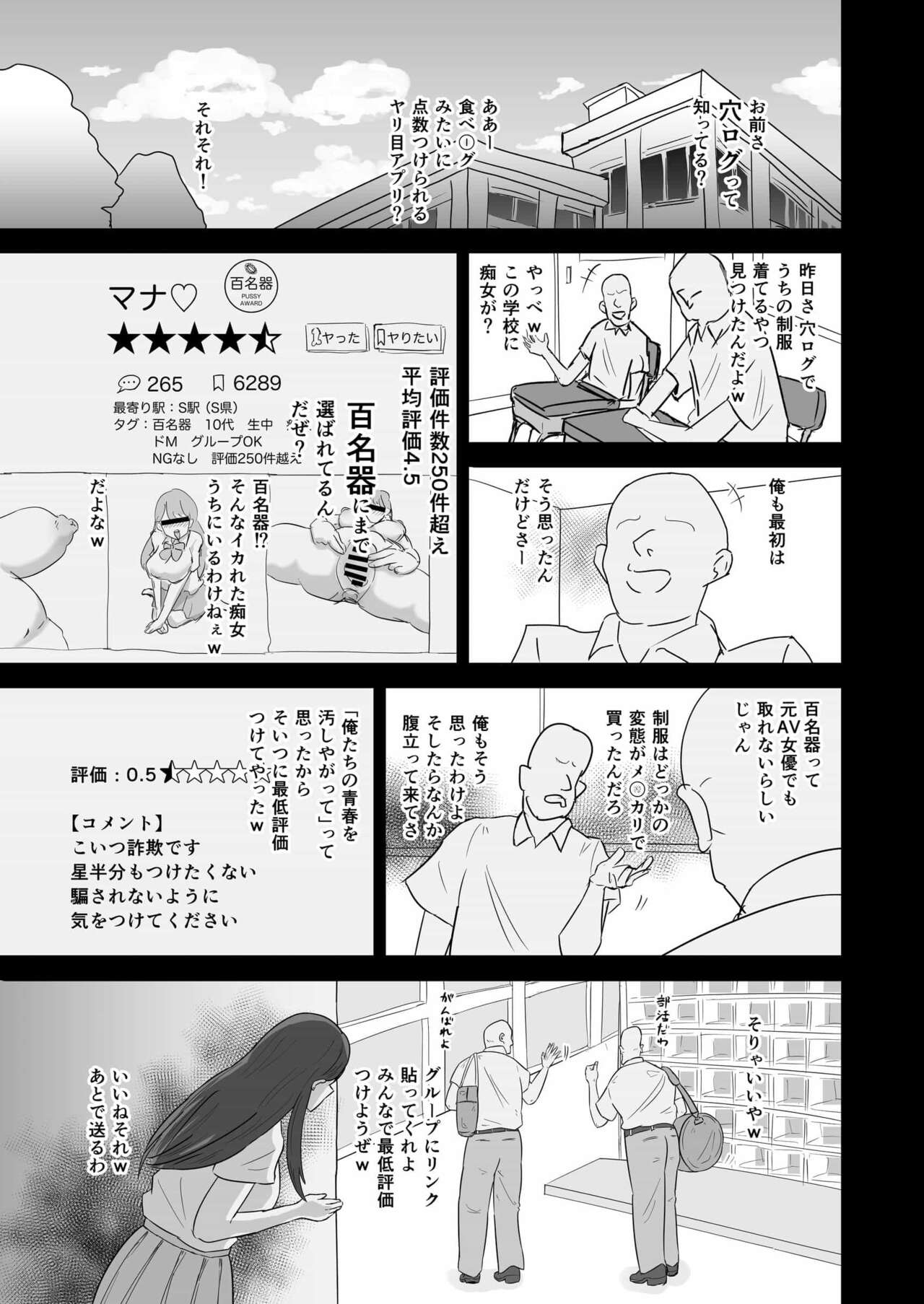Ana Log Hyoka 4.5 Hyakumeiki no Ushida-san page 2 full