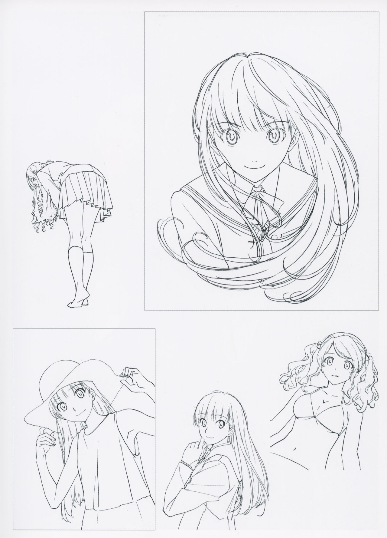 Amagami Fan Art page 6 full