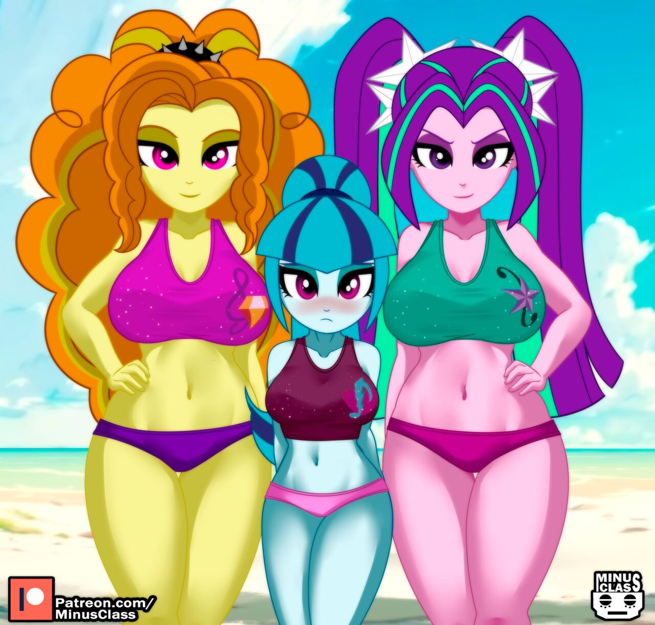 the Dazzlings by artist:minusclass page 9 full