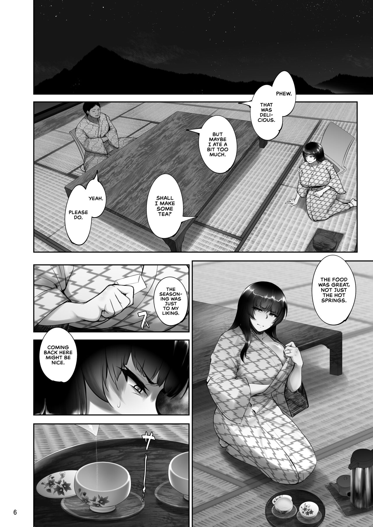 Iemoto no Uwaki ga Honki ni Natta Hi Kouhen | The Day the Grand Master's Affair Became Serious Part Two page 5 full