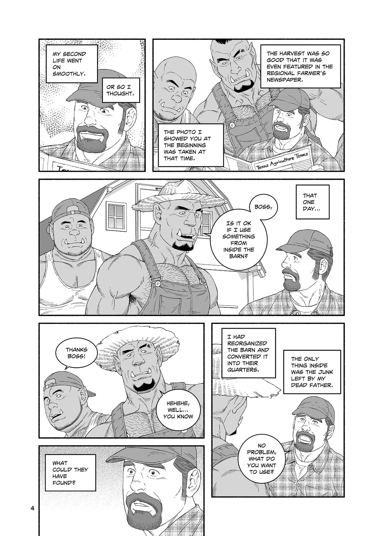 B.S.B. Big Sir's Bitches : A Farmer - In the Case of Ted Sterling page 5 full