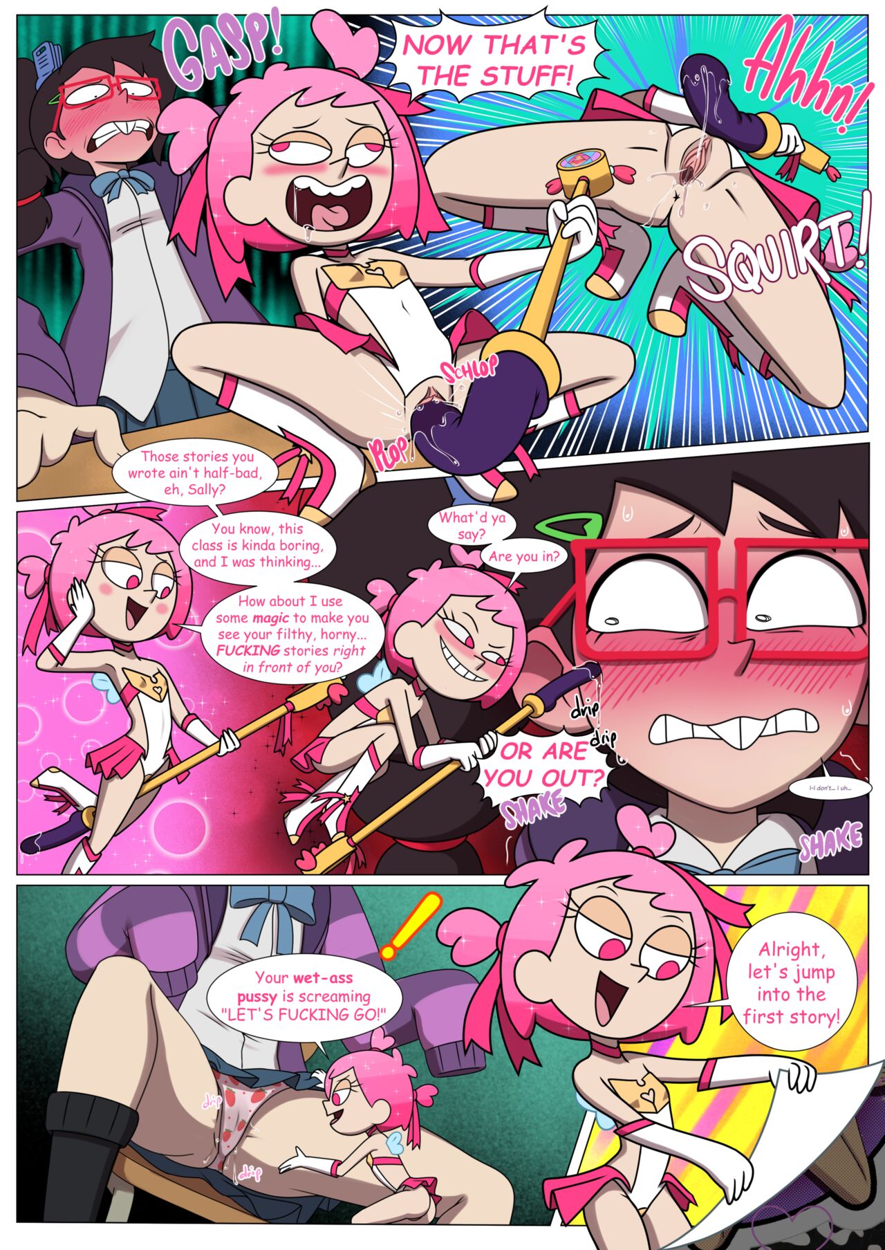 Sketchy Book WIP page 6 full