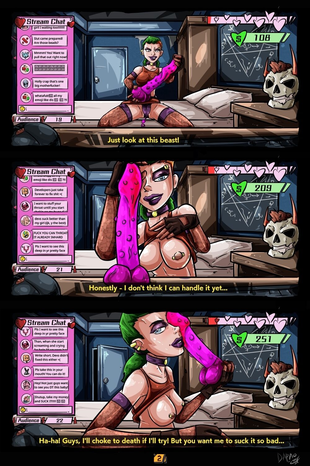 Last Stream 0-50  + extra page 5 full