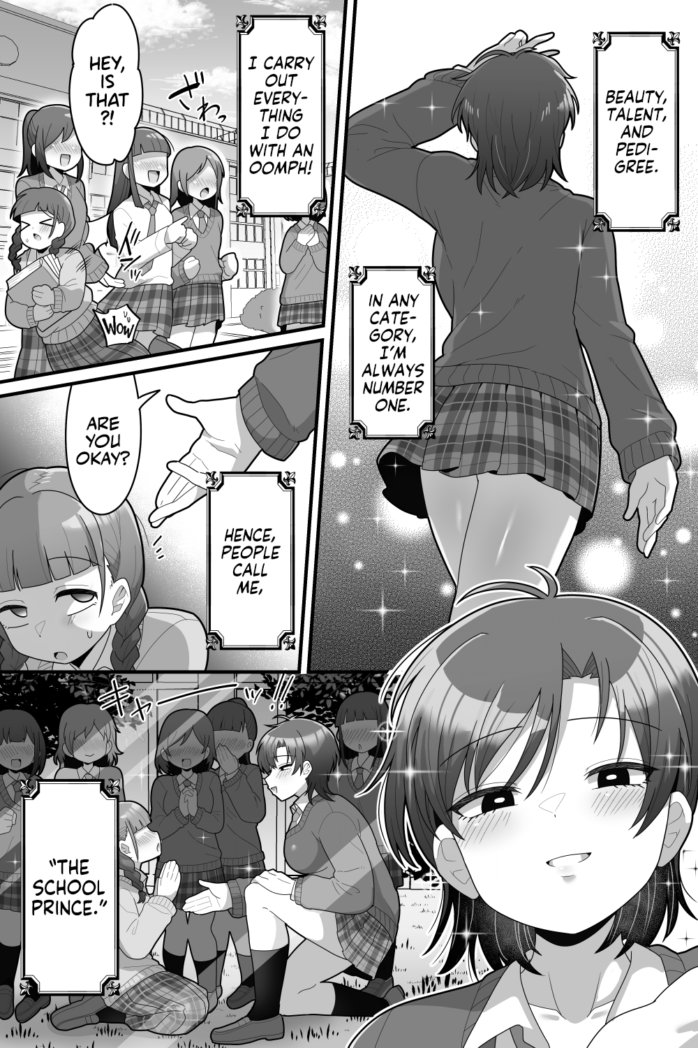 Gakuen no Ouji-sama VS Futanari Chinpo page 2 full