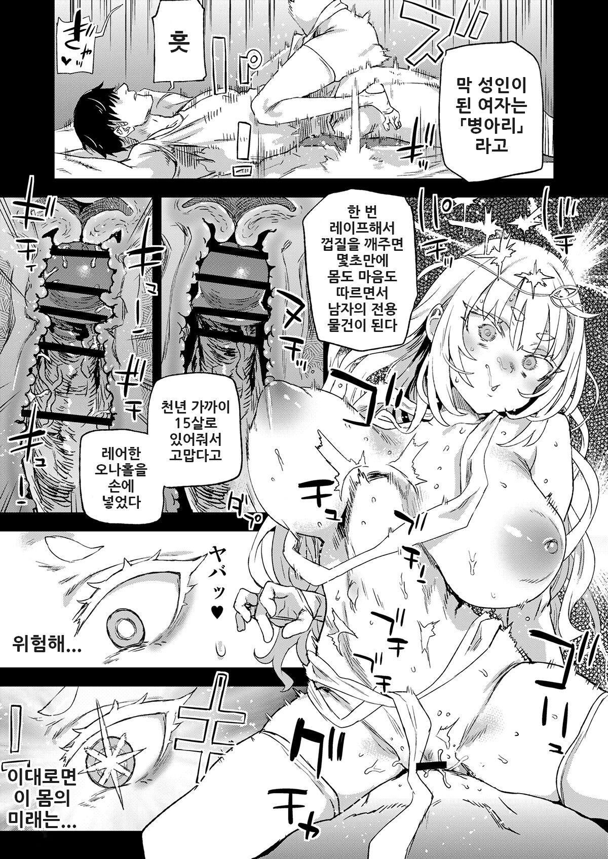 여름 코미케 원고 작업 진척 / Summer Comicmarket Manuscript Work Progress page 9 full