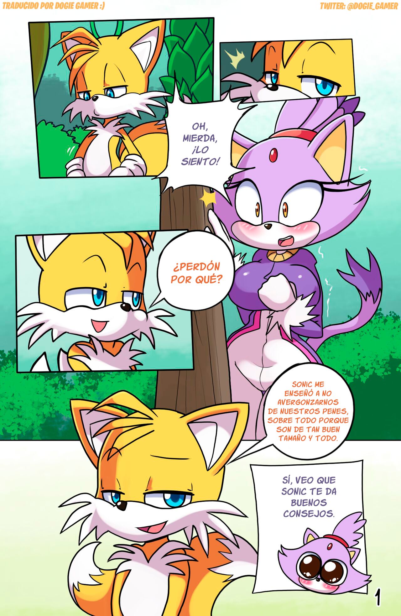 Tails Rush'd: Blazy Mix Act 1 page 3 full