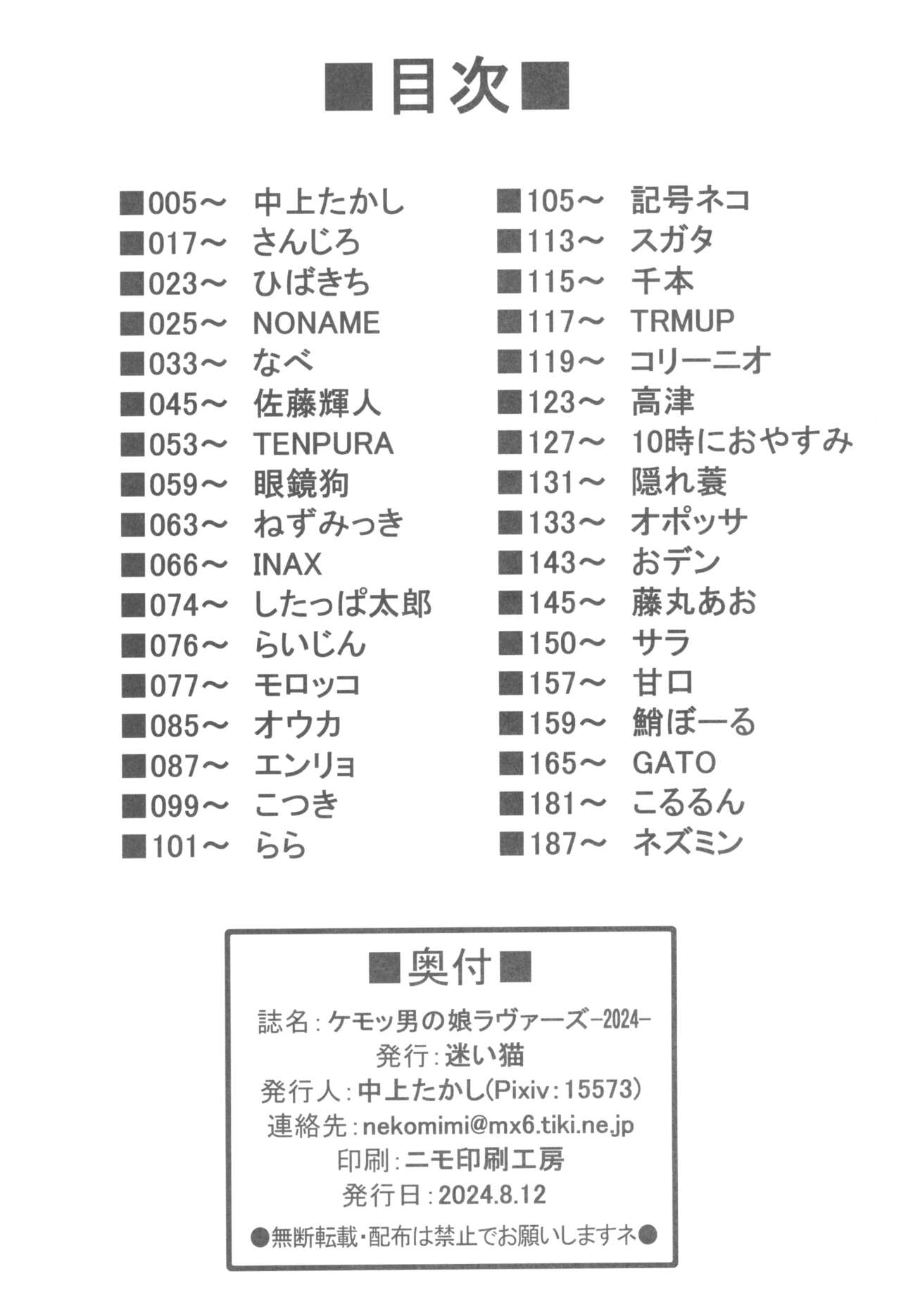 Kemo Otokonoko Lovers 2024 page 4 full