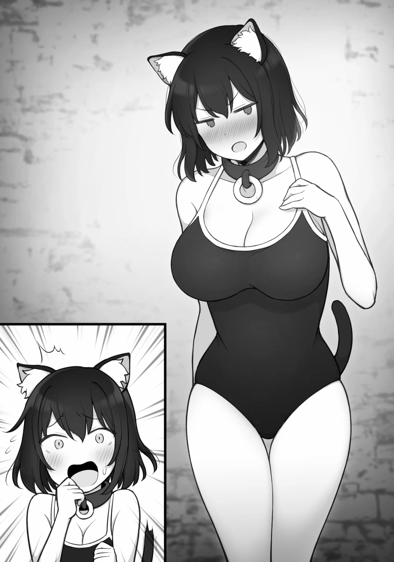 Nekomimi Dorei-chan ni Sukumizu o Kisete Tanoshimu Isekai Tensei shita Shujinkou-kun | Protagonista de Isekai Generico que disfruta viendo a su esclava vestida de conejita page 5 full