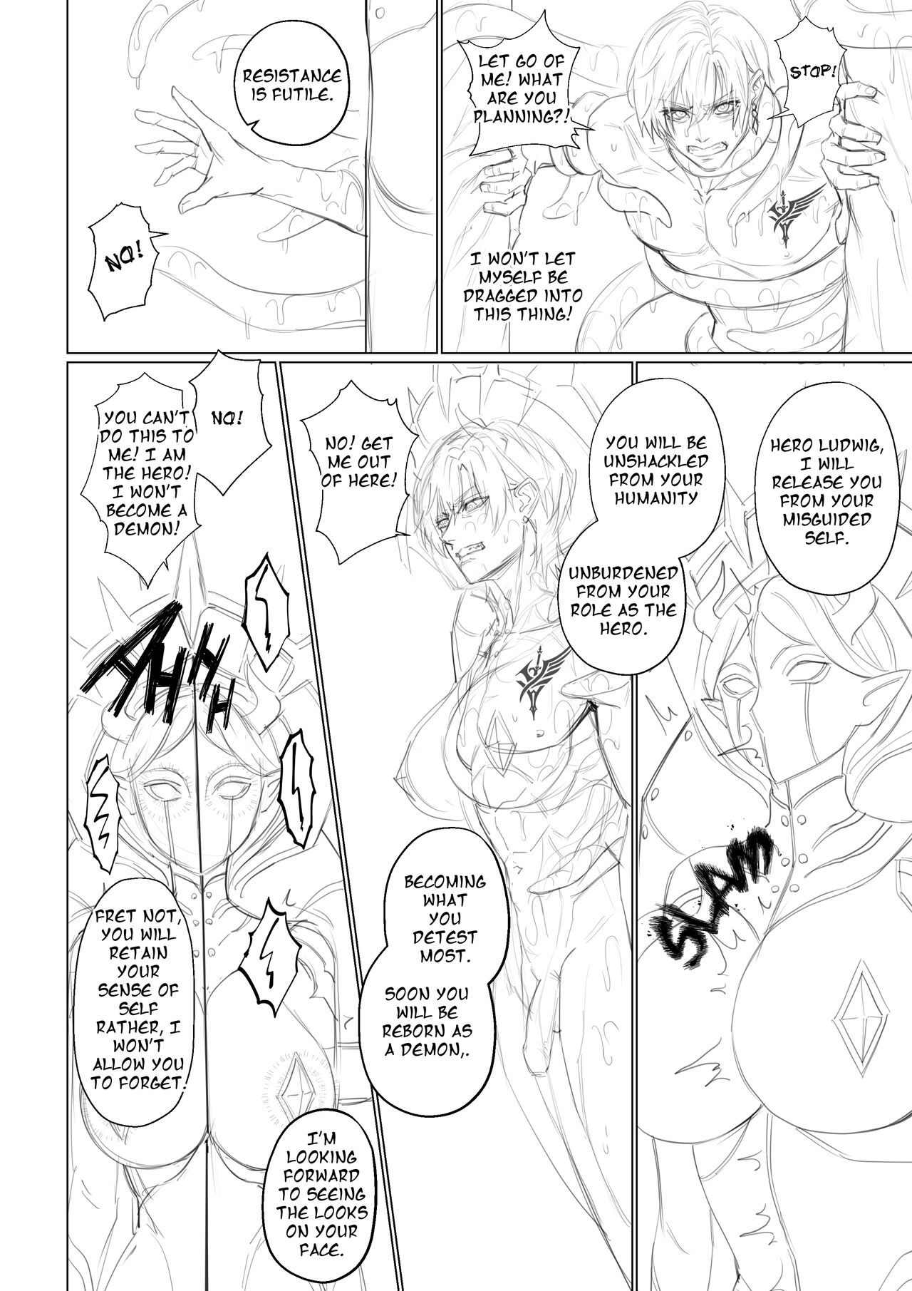 The Hero Fall page 4 full