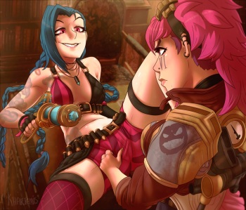 Jinx &amp; Vi cover