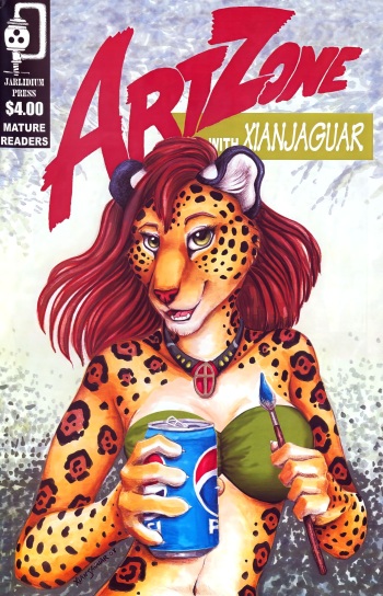 ArtZone #4 with XianJaguar cover