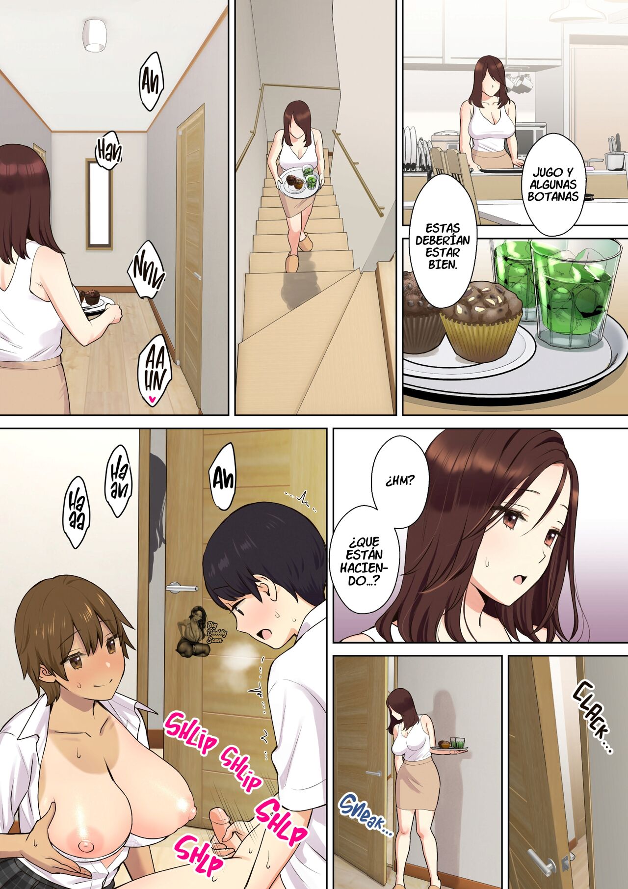 Kanojo no Okaa-san ni Doutei o Ubawareru Hanashi | Cómo La Mamá De Mi Novia Tomó Mi Virginidad page 10 full