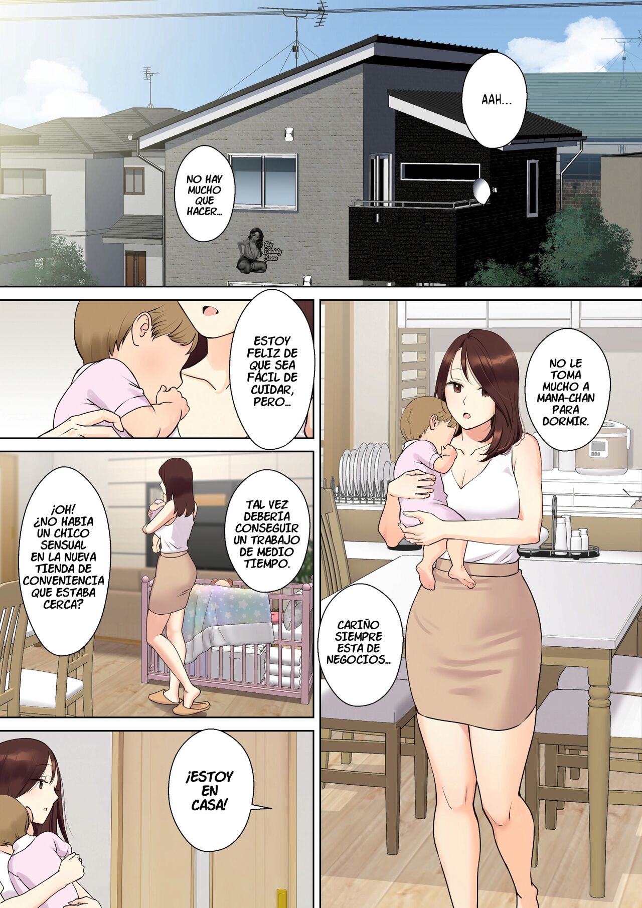 Kanojo no Okaa-san ni Doutei o Ubawareru Hanashi | Cómo La Mamá De Mi Novia Tomó Mi Virginidad page 5 full