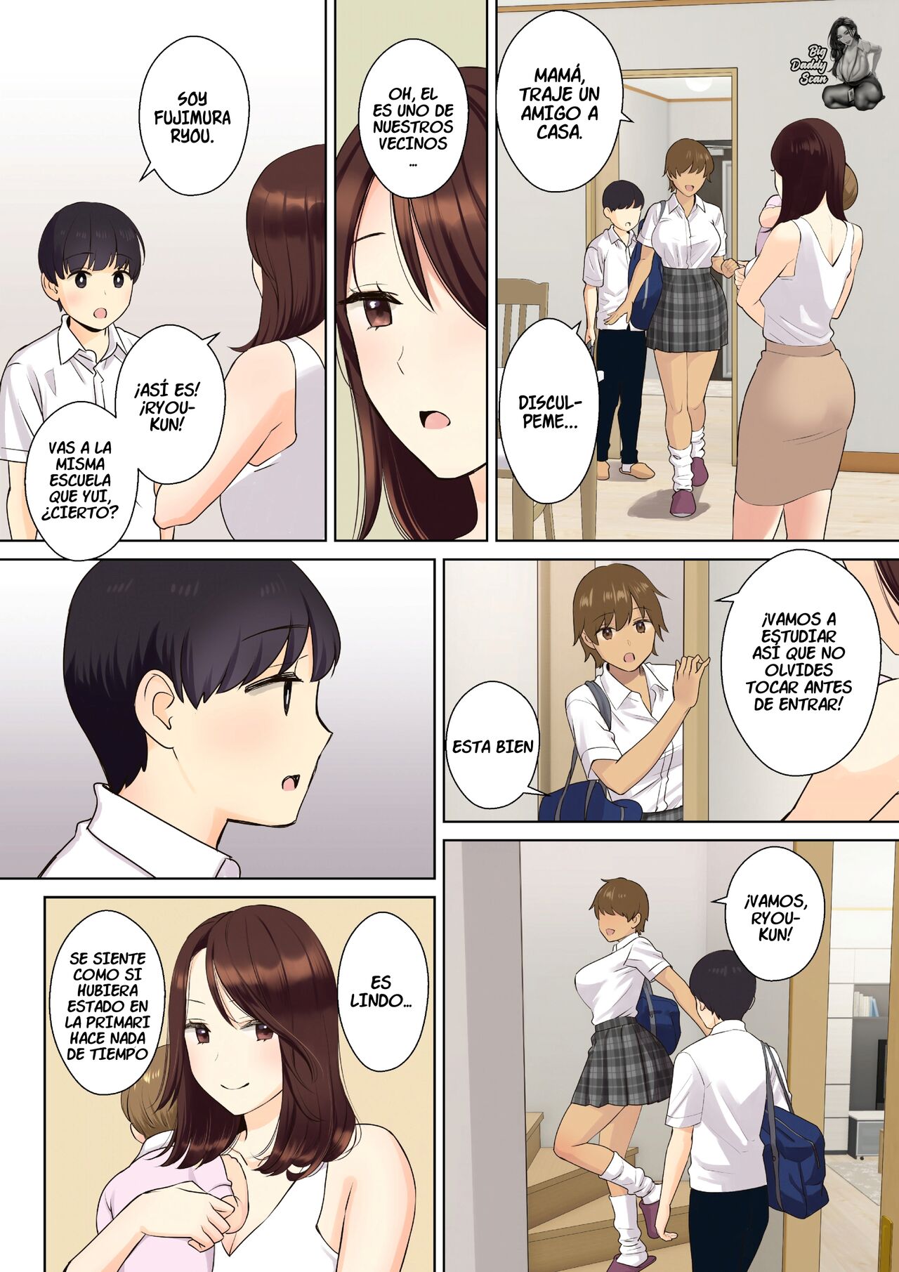 Kanojo no Okaa-san ni Doutei o Ubawareru Hanashi | Cómo La Mamá De Mi Novia Tomó Mi Virginidad page 6 full