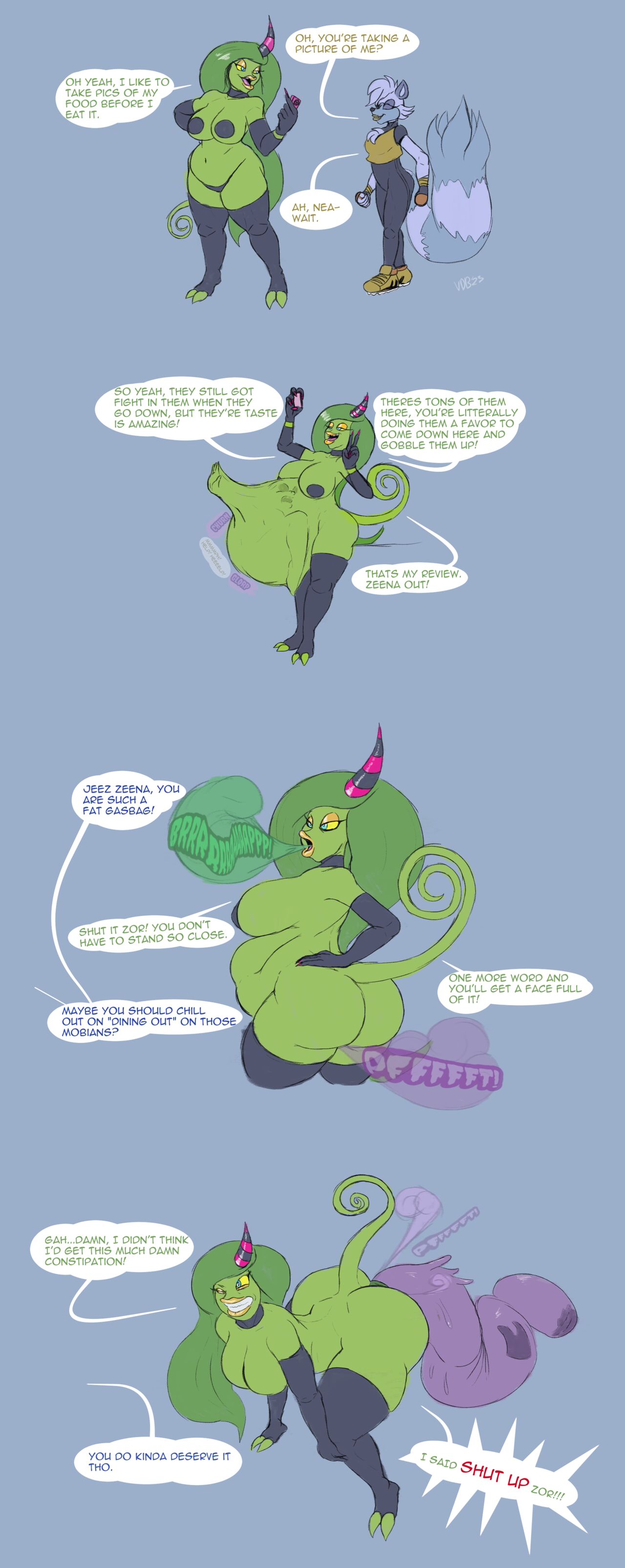 Zeena's Mobian Lunch page 2 full