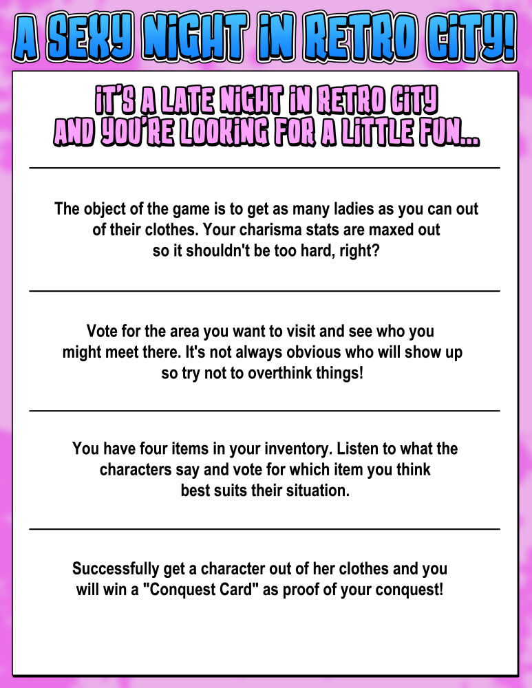 A Sexy Night in Retro City! page 2 full
