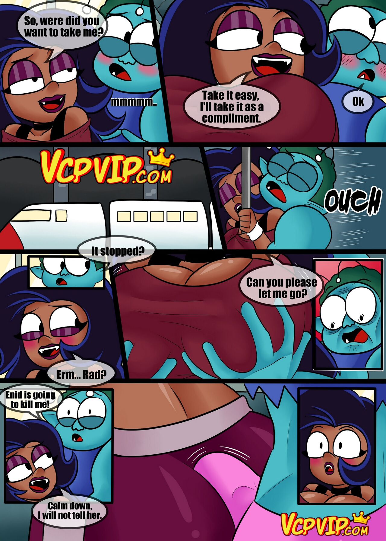 Ok Ko - Horny Subway   Complete page 3 full