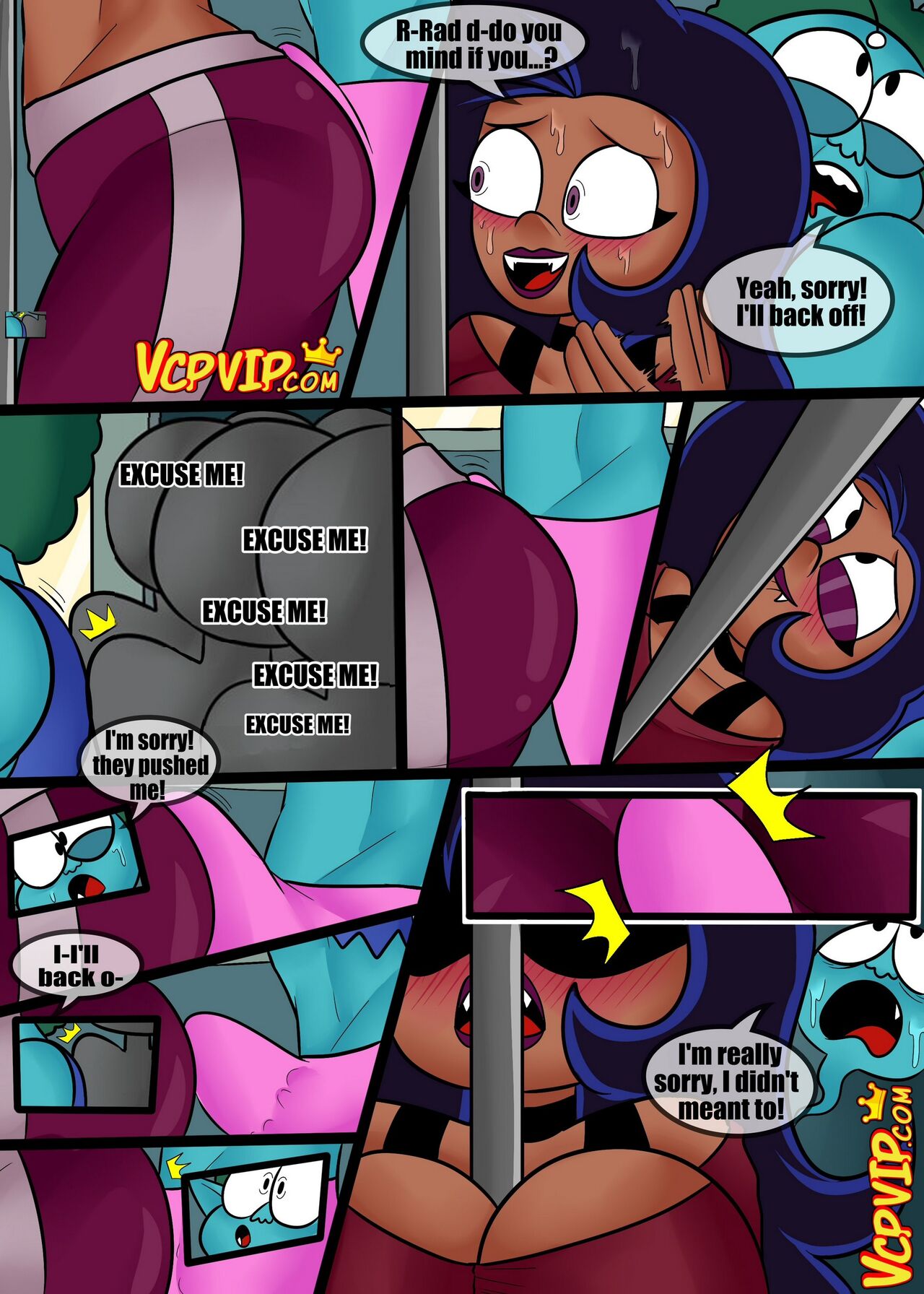 Ok Ko - Horny Subway   Complete page 4 full