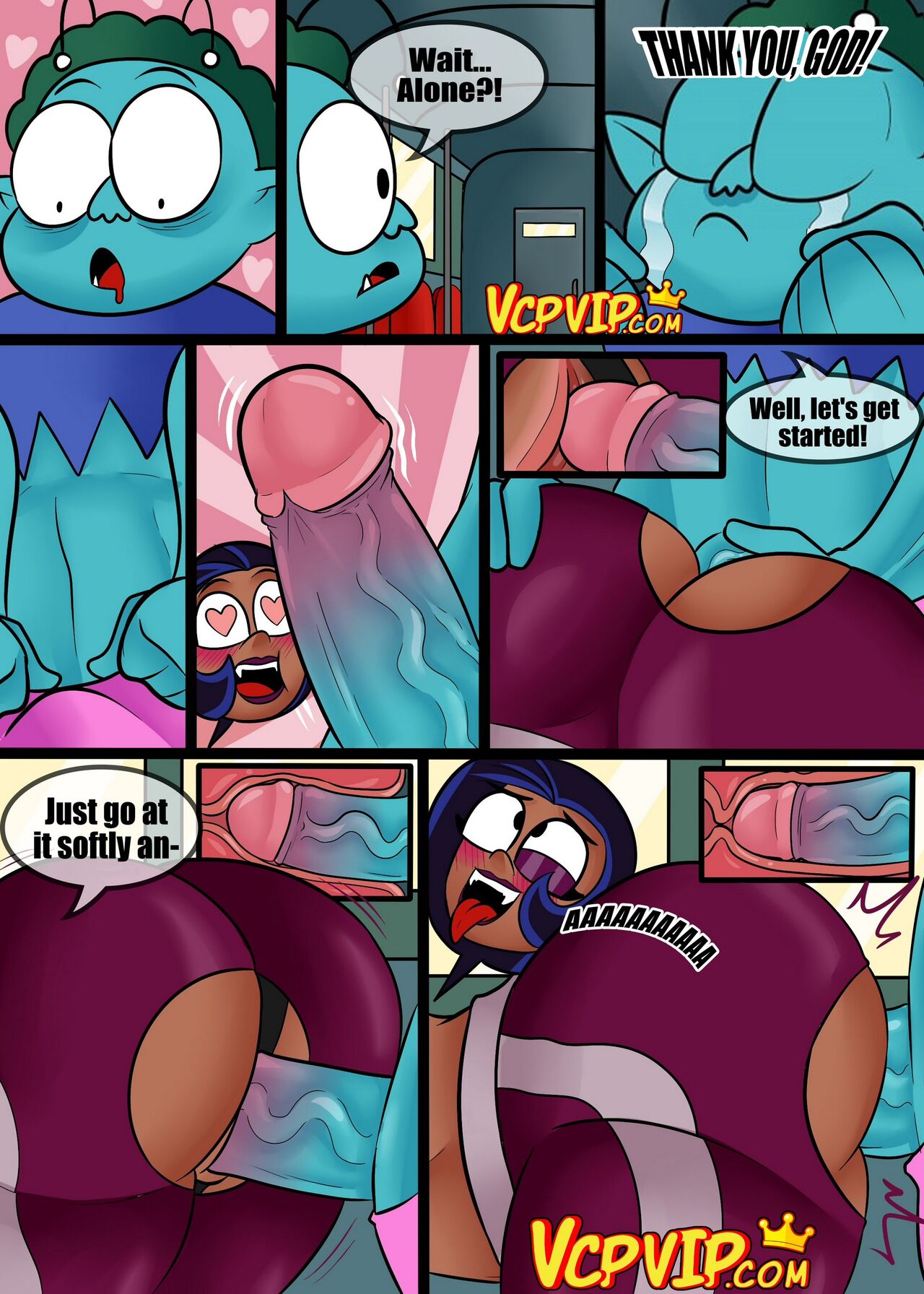 Ok Ko - Horny Subway   Complete page 6 full