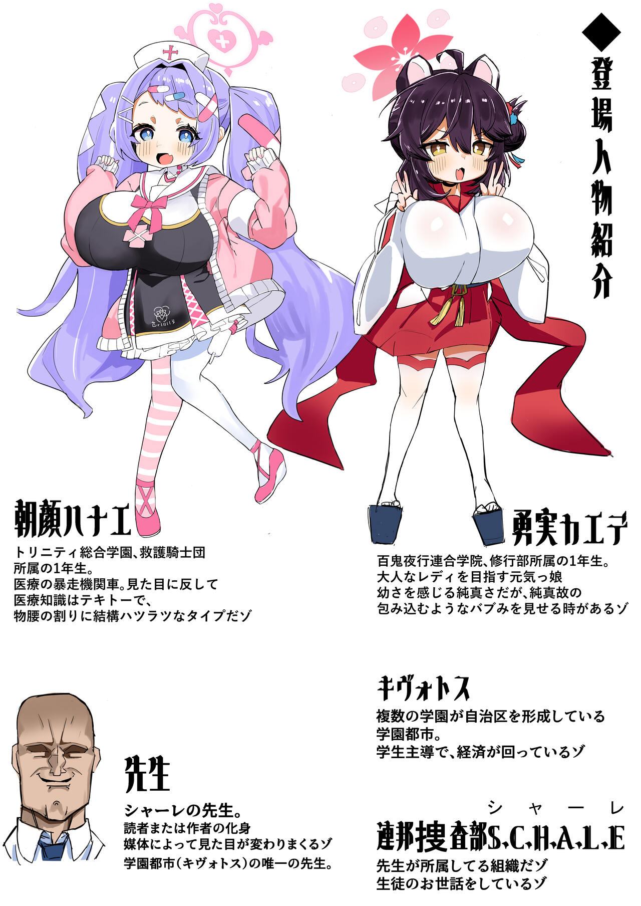 SCHALE Omanko Iinkai ~Puni Loli Kyonyuu Gohoushi Niku Onaho~ page 2 full