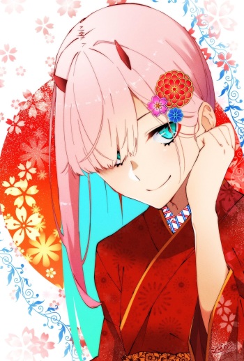 darling in the franxx cover