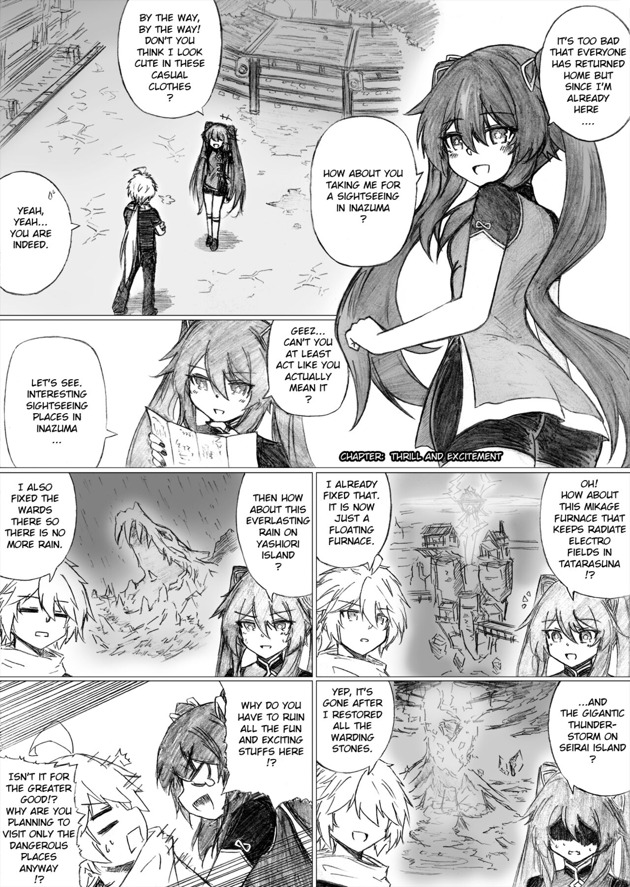 KuroCrimson Genshin Impact Manga Vol 4 page 6 full