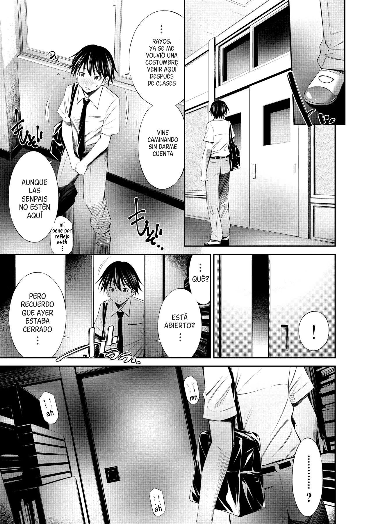 Senpai-tachi to no Gakuen Seikatsu chap.4 | Mi vida escolar con las senpais cap.4 page 3 full
