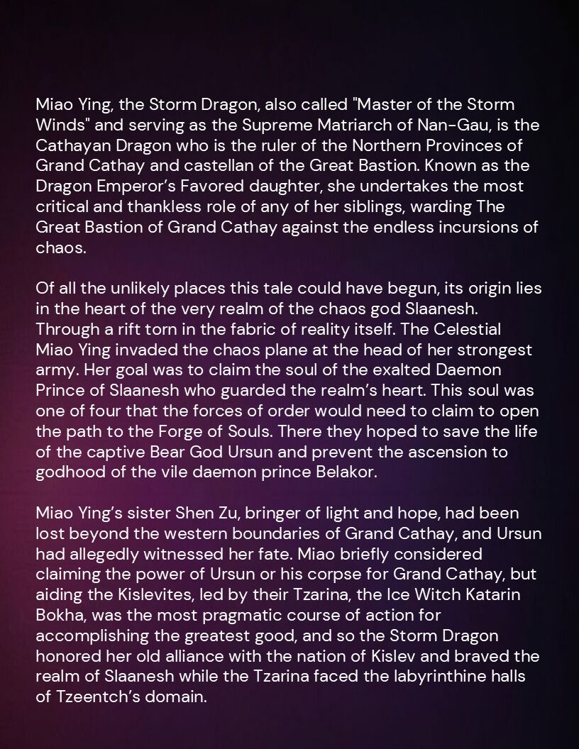 Slaanesh's Chosen page 5 full