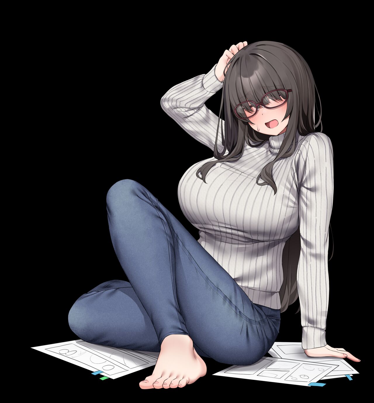 VRMMOで始める猫ロリ/アラサー激イタ爆乳オタクとの表裏一体ギャップ純愛!～処女ハメ交尾で響けぷにガキ&amp;アラサーオホ声～ page 3 full
