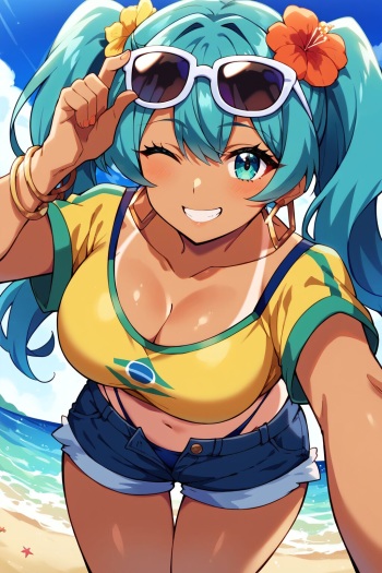 Brazilian Hatsune Miku cover