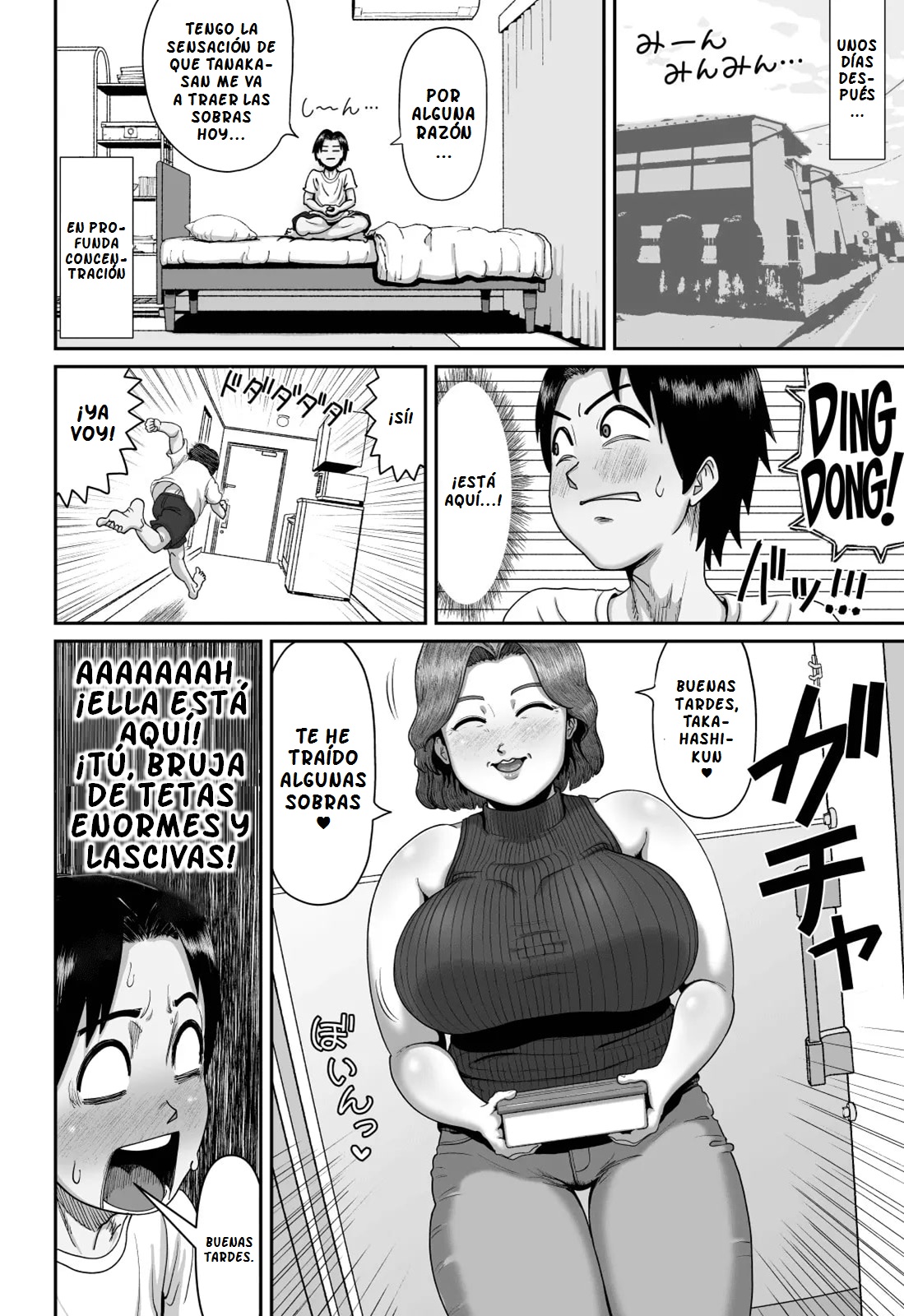 Bakunyuu Hitozuma Jukujo no Ecchi na Osusowake page 9 full