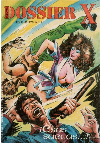 Dossier X #11 - ¡Esas Suecas...! cover