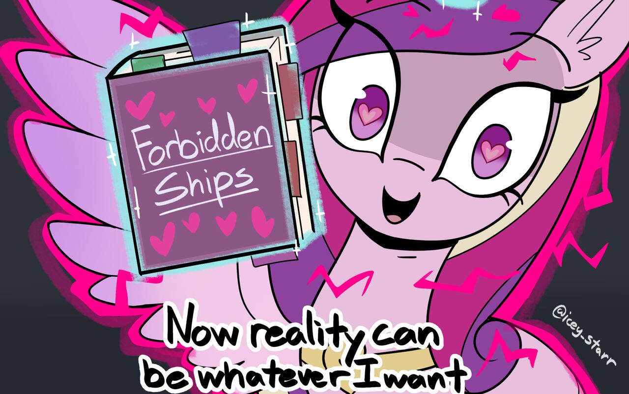Cadance, Princess Of Shipping. Makes Spike Get All The Mares page 1 full