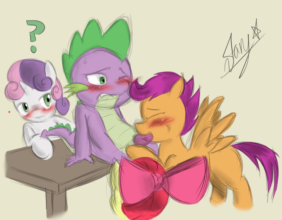 Cadance, Princess Of Shipping. Makes Spike Get All The Mares page 5 full
