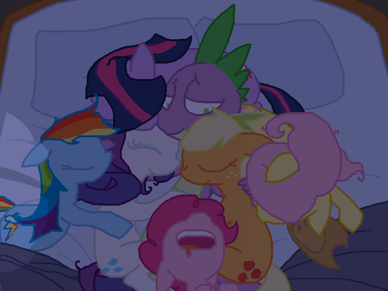 Cadance, Princess Of Shipping. Makes Spike Get All The Mares page 8 full