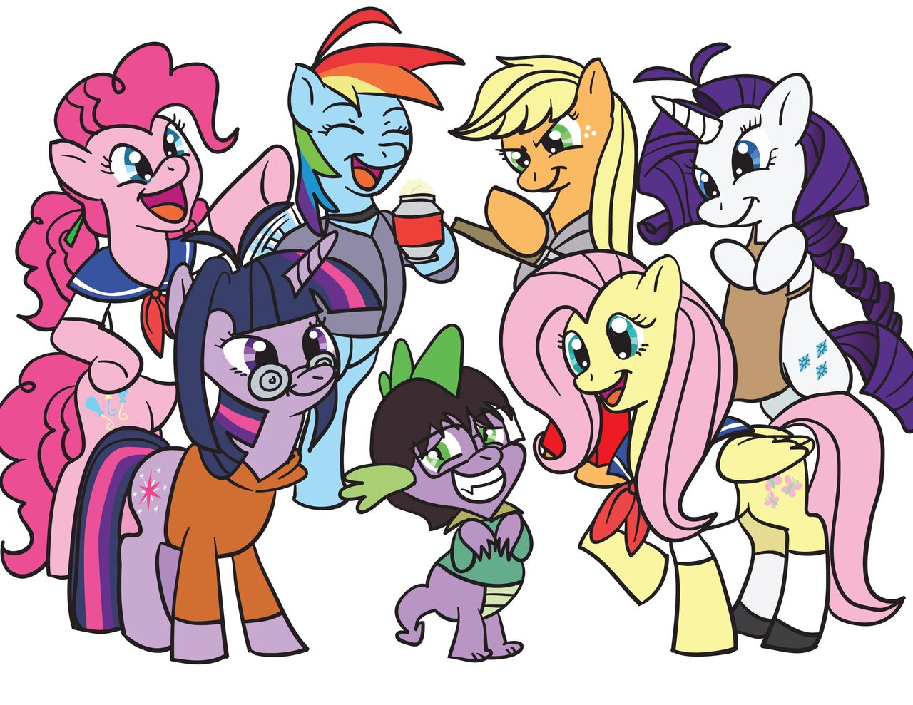 Cadance, Princess Of Shipping. Makes Spike Get All The Mares page 9 full