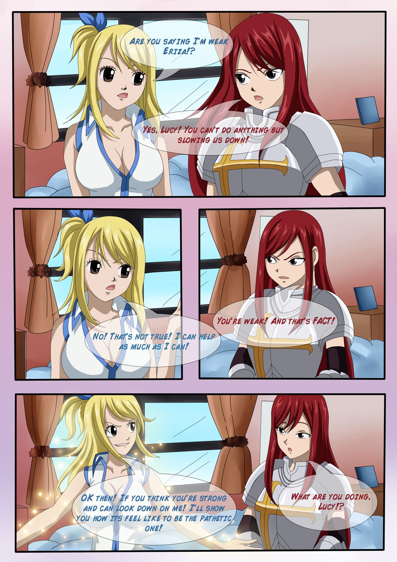 Chibi_chi's Fairy Tail comissioned comic page 1 full